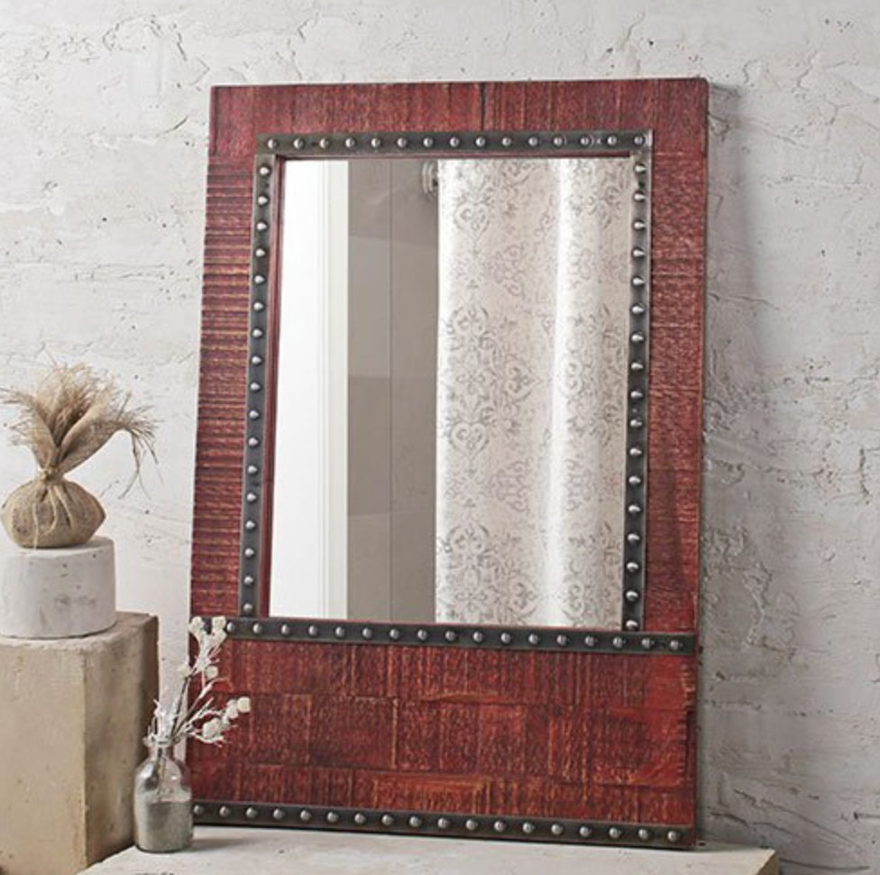 vintage mirror decor 