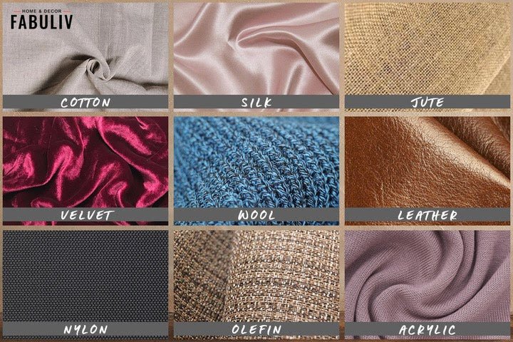 materials for soft furnishings