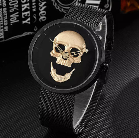 RELOJ DE CALAVERA PARA DAMA