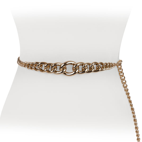 Multi Layer Gold Chain Belt