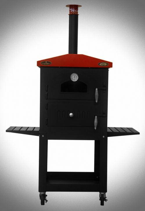 Bbq Pit Boys Wood Fired Outdoor Pizza Oven With Standard Cart