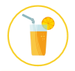 drink plenty of ﬂuids to avoid dehydration (fruit juice / squash)