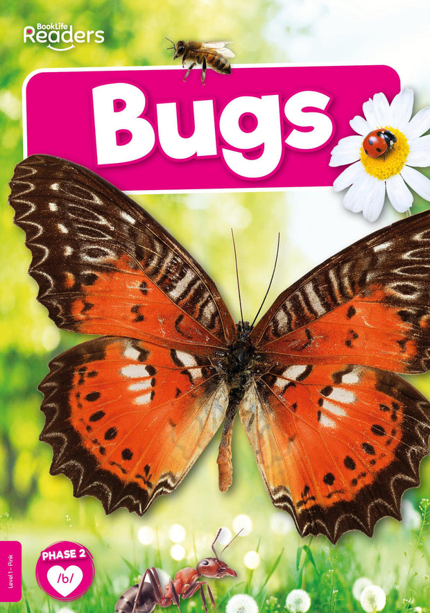 BookLife Decodable Non-Fiction Readers: Bugs