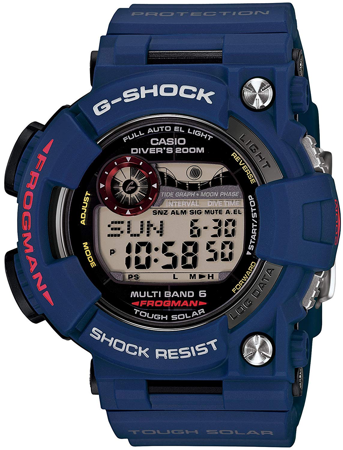 CASIO G-SHOCK GWF-1000NV-2JF FROGMAN MEN IN NAVY