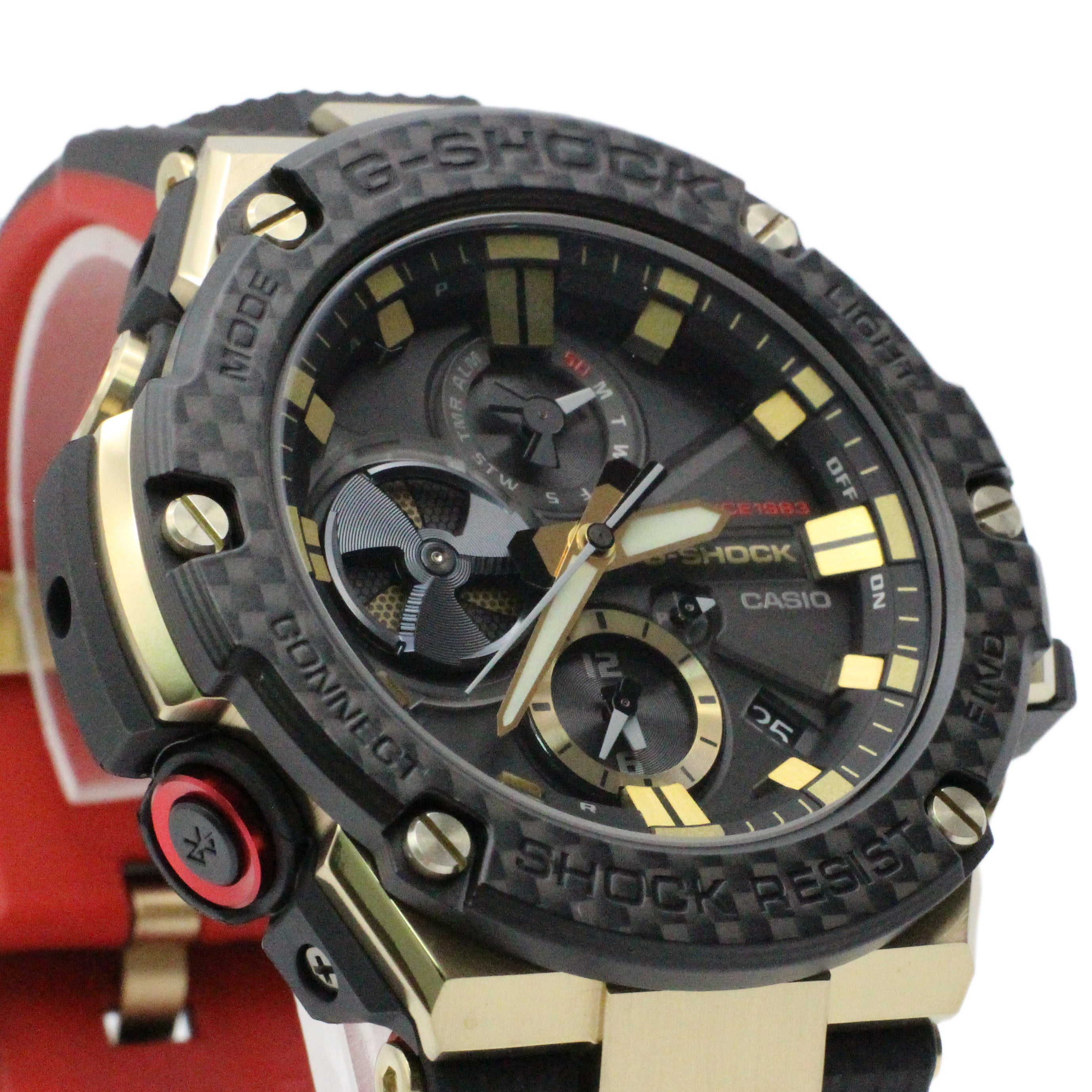 G-SHOCK gsteel black/gold-