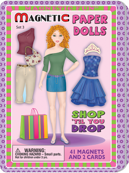 magnetic paper doll