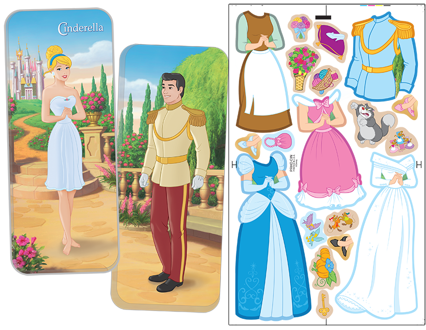 disney magnetic dress up dolls