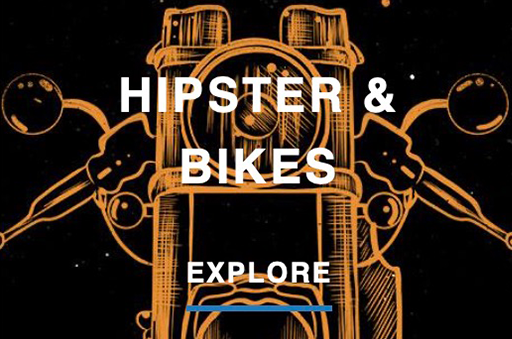 KuziTees Hipster & Hipster-Bikes-Tees