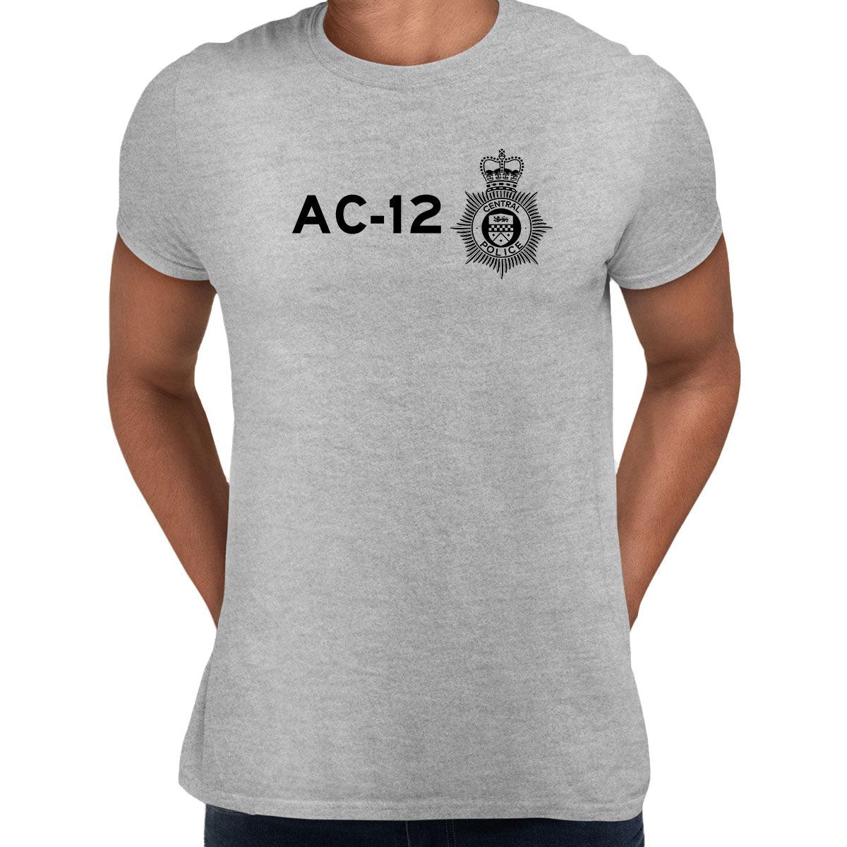 Ac 12 Mens Printed c Tv Series 6 T Shirt Inspired By Police Logo Tv Series Unisex T Shirt Kuzi Tees