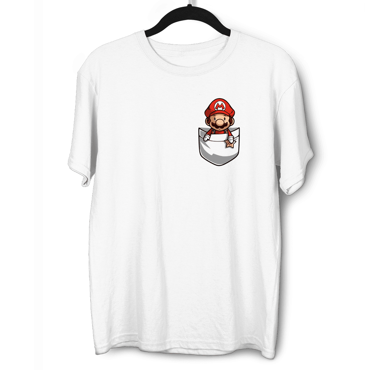 KuziTees Super Mario Retro Gaming T-shirt for Old Fashion Mind Unisex Tee