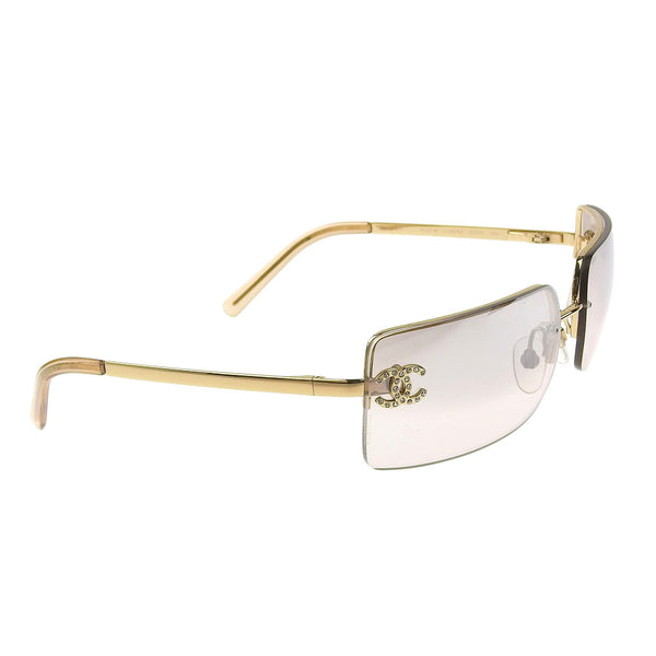 chanel rimless sunglasses 4104