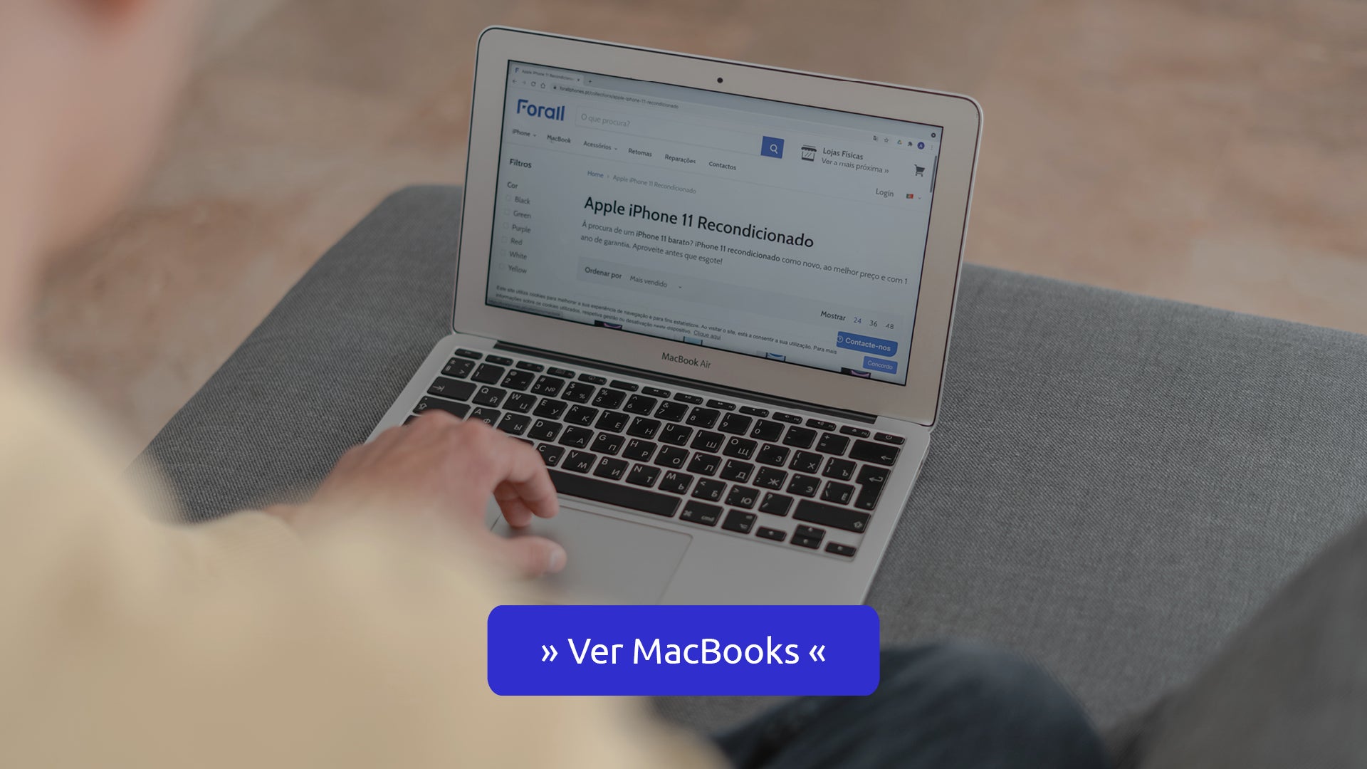 MacBooks Forall Phones | 100% Originais e com 3 anos de garantia