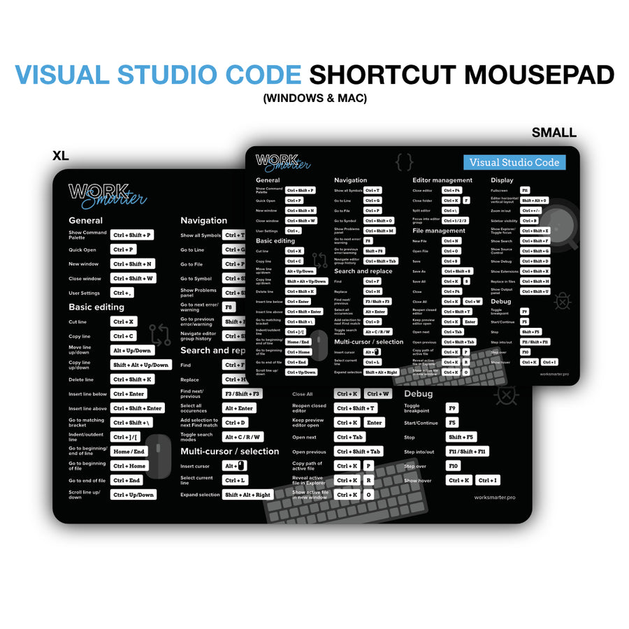 visual studio for mac shortcuts