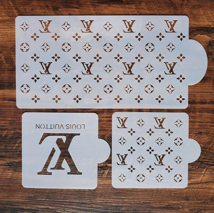 Louis Vuitton Logo Stencil