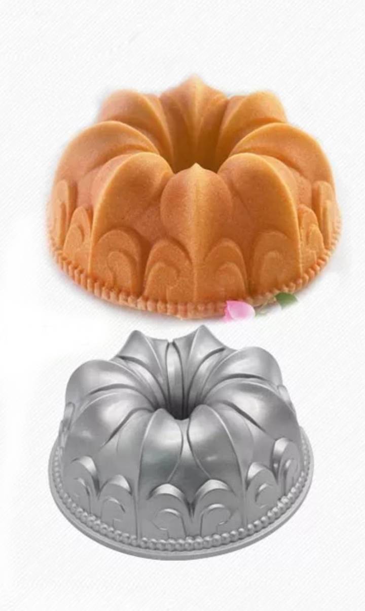 Unique Vintage Silicone Bundt Pan Large Bundt Cake Pan Fancy Cake Tins  Rose/Flower/Swirl/Spiral/Crown Silicone Mold