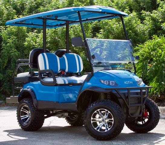 ICON i40L Caribbean Blue with Two Tone Seats - Lifted - $8,295