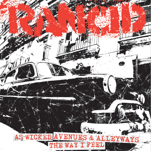 Rancid - As Wicked + Avenues & Alleyways / The Way I Feel Black Vinyl 7"