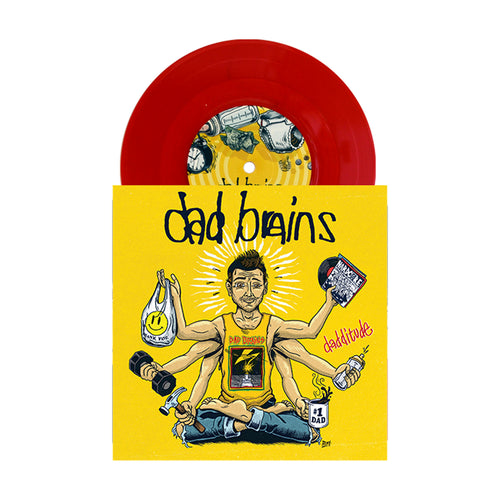 Dad Brains - Dadditude Blood Red Vinyl 7"