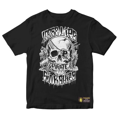 Pirates Press 15th Anniversary - Dannyboy Smith - Black - T-Shirt