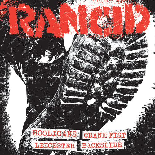 Rancid - Hooligans + Crane Fist / Leicester Square + Backslide Black Vinyl 7"