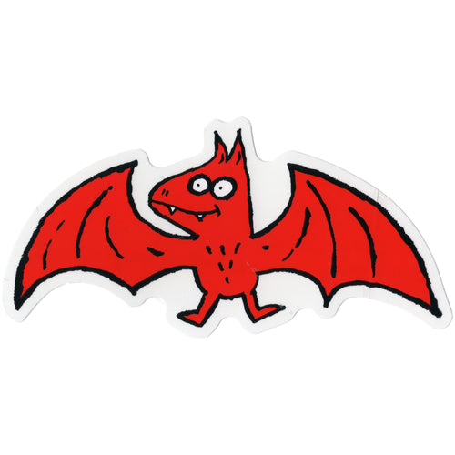 Kepi Ghoulie - Bat - 5" Vinyl Shaped Sticker