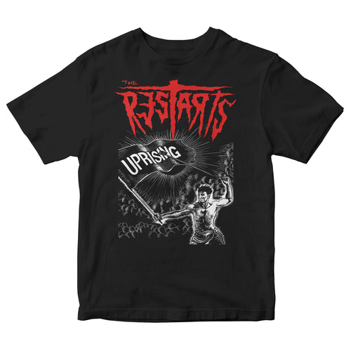 The Restarts - Album Cover - Black - T-shirt