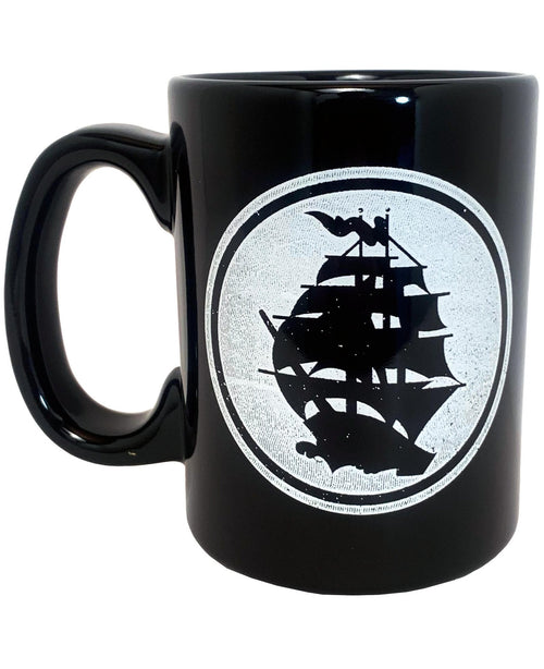 Pirates Press - Circle Logo - Black Mug - Coffee