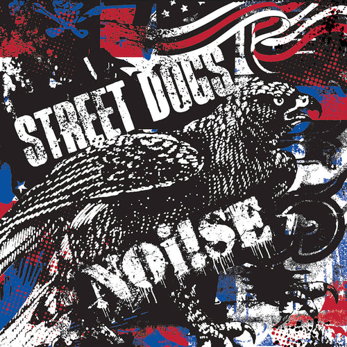 NOi!SE / Street Dogs - Split Red, White, & Blue Tri-Color Vinyl 10"