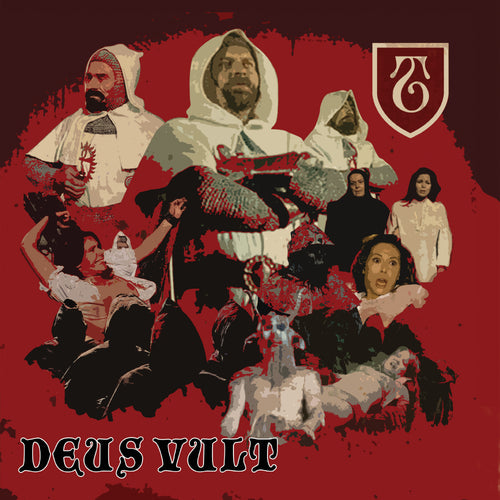 The Templars - Deus Vult (Deluxe) Blood Red W/ Oxblood Asidebside Splatter Vinyl LP