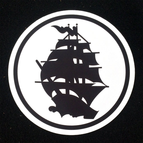 Pirates Press - Circle Logo - Mousepad