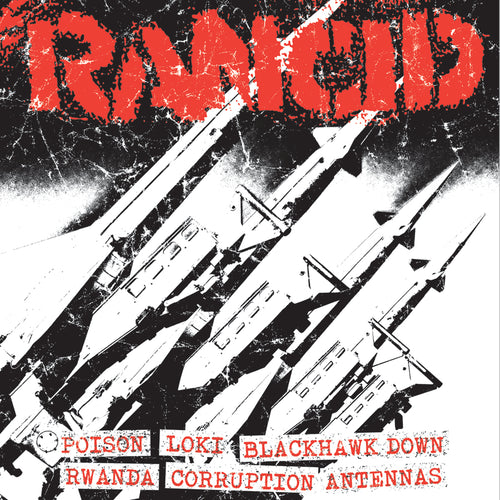 Rancid - Poison + Loki + Blackhawk Down / Rw&A + Corruption + Antennas Black Vinyl 7"