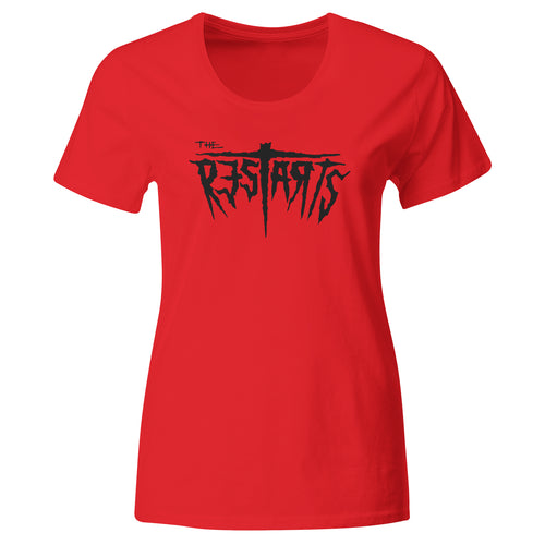 The Restarts - Logo - Red - T-shirt - Fitted