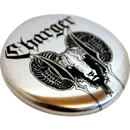 Charger - "Ram" Button Silver