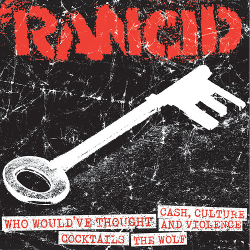 Rancid - Who Would’ve Thought + Cash, Culture... / Cocktails + The Wolf Black Vinyl 7"