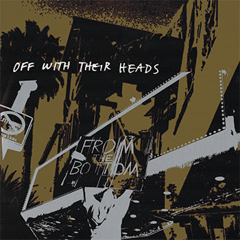 Off With Their Heads - From The Bottom LP - Milky Clear/Glow In The Dark Blue