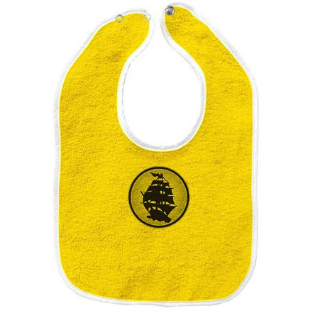 Pirates Press - Circle Logo - Baby Bib