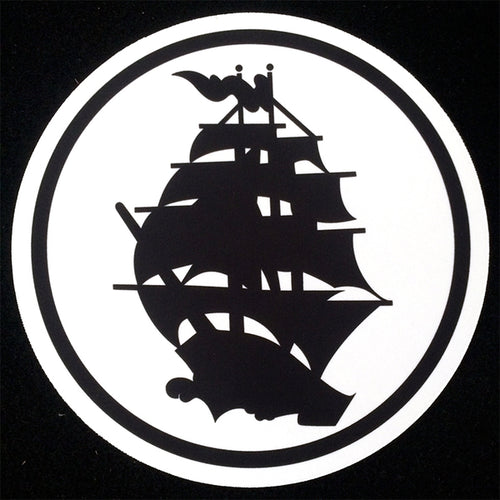 Pirates Press - Circle Logo - DJ Slipmat