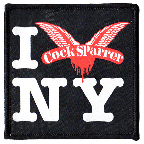 Cock Sparrer - I <3 NY - Patch - Woven - 3"x3"