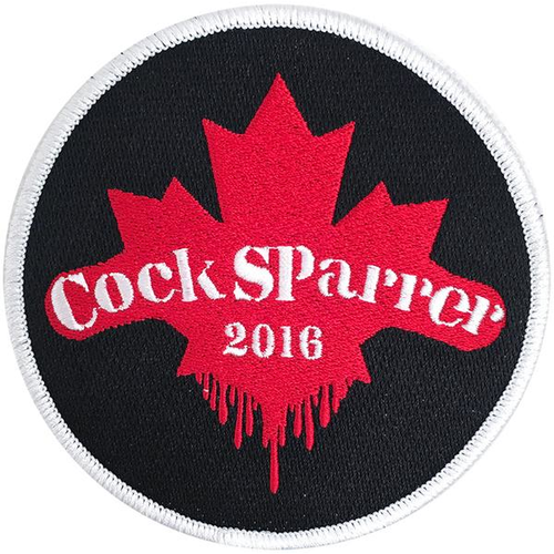 Cock Sparrer - Maple Leaf - Patch - Embroidered - 4"