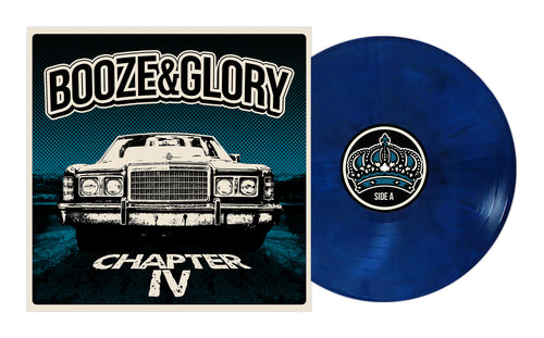 Booze & Glory - Chapter IV Blue/Black Galaxy Vinyl LP