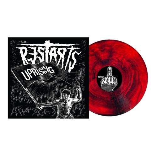 The Restarts - "Uprising" 180G Red & Black Galaxy Vinyl LP