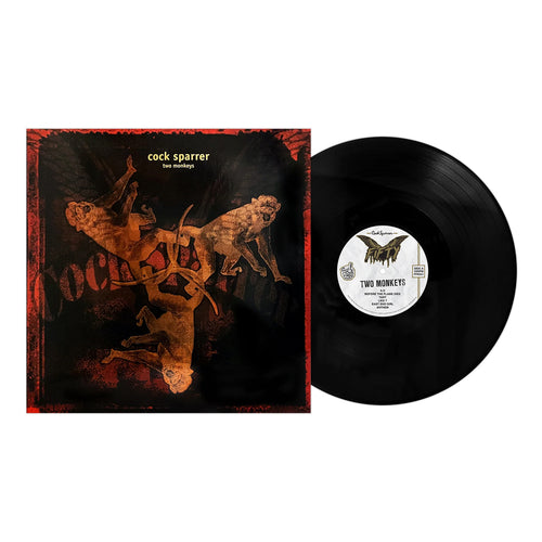 Cock Sparrer - Two Monkeys 50th Anniversary Black Vinyl LP