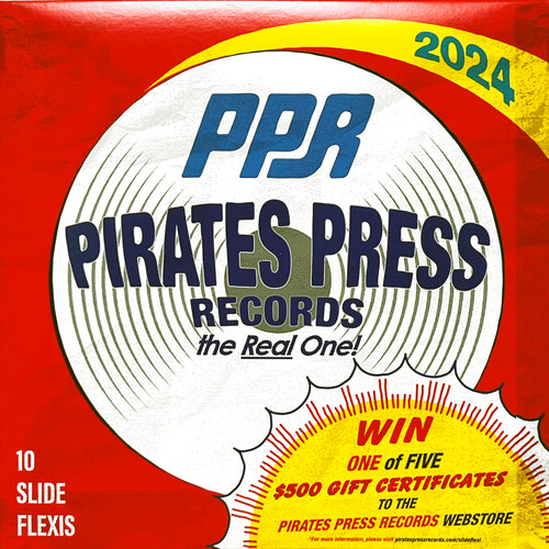 Pirates Press Records - Slide Flexi Series #4 Red Pack