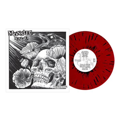 Monster Squad - Depression - Red W/ Black Splatter - Vinyl