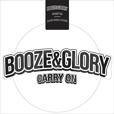 Booze & Glory - Carry On Shaped Picture Disc White