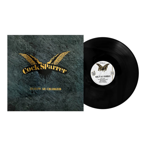 Cock Sparrer - Guilty As Charged 50th Anniversary Black Vinyl LP