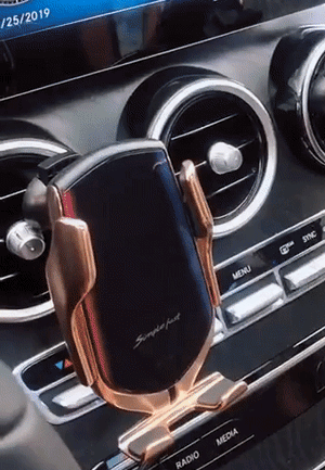 Automated Car Phone Holder & Inductive Charger