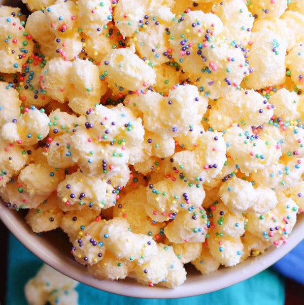 White Chocolate Corn Pops