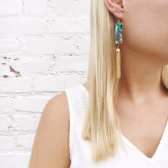 ML xx TP Confetti Tassel Earrings Cool