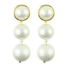 Moon and Lola Luna Double Drop Earrings